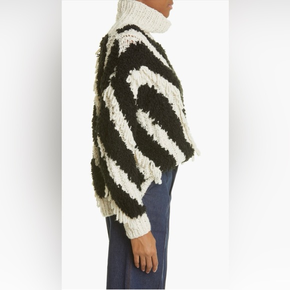 NWT Zimmermann Cosmic Stripe Wool Blend Turtleneck Sweater - Picture 3 of 12